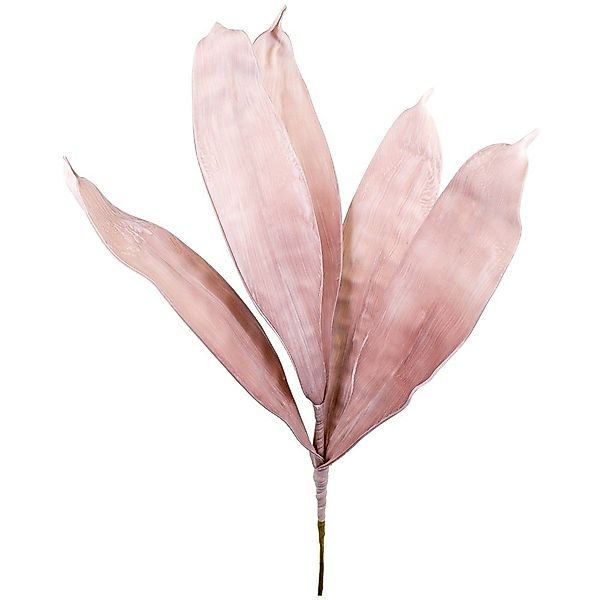 Kunstblume Künstlicher Zweig Palmblatt in rosa günstig online kaufen