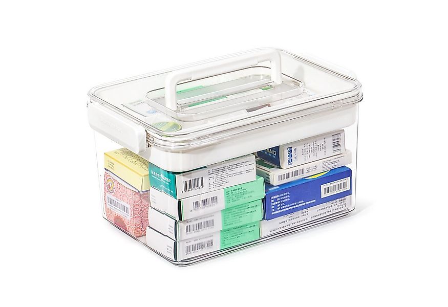 Zedelmaier Aufbewahrungsbox Medikamenten Groß Medizinbox Apothekenbox Hausa günstig online kaufen