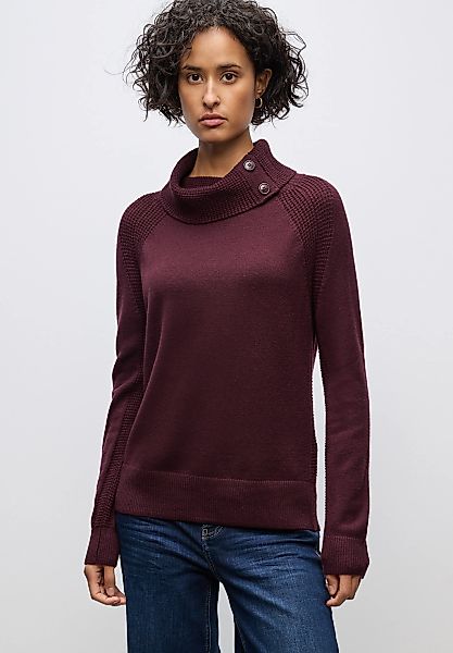 STREET ONE Rollkragenpullover mit Stehkragen günstig online kaufen