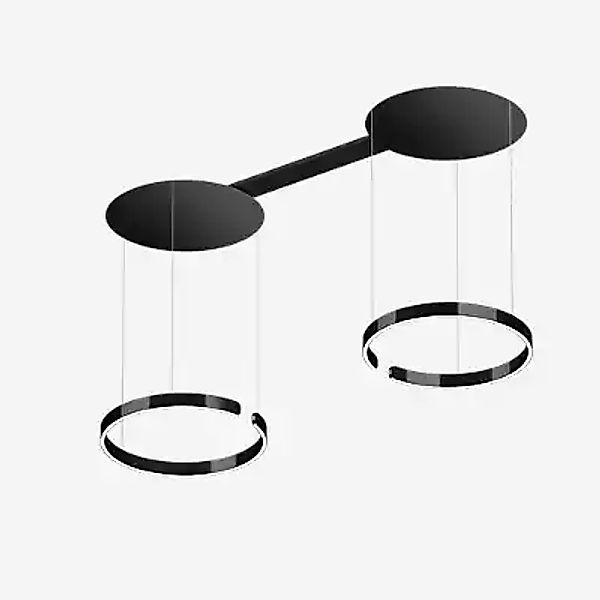 Occhio Mito Sospeso Due 60 Variabel Narrow Pendelleuchte LED, Kopf black ph günstig online kaufen