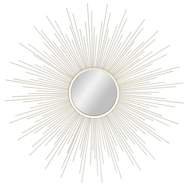 Leonique Dekospiegel "Dekospiegel" Wandspiegel, Ø 70cm, aus Metall, gold günstig online kaufen