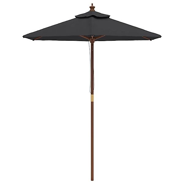 DOTMALL Sonnenschirm Sonnenschirm mit Holzmast 196x231 günstig online kaufen