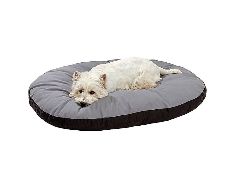 Karlie Tierkissen Liegekissen Doc Bed oval, grau-schwarz günstig online kaufen