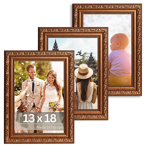 Victor (Zenith) Bilderrahmen Chagall, Antiker Bilderrahmen Set Beige Gold 1 günstig online kaufen