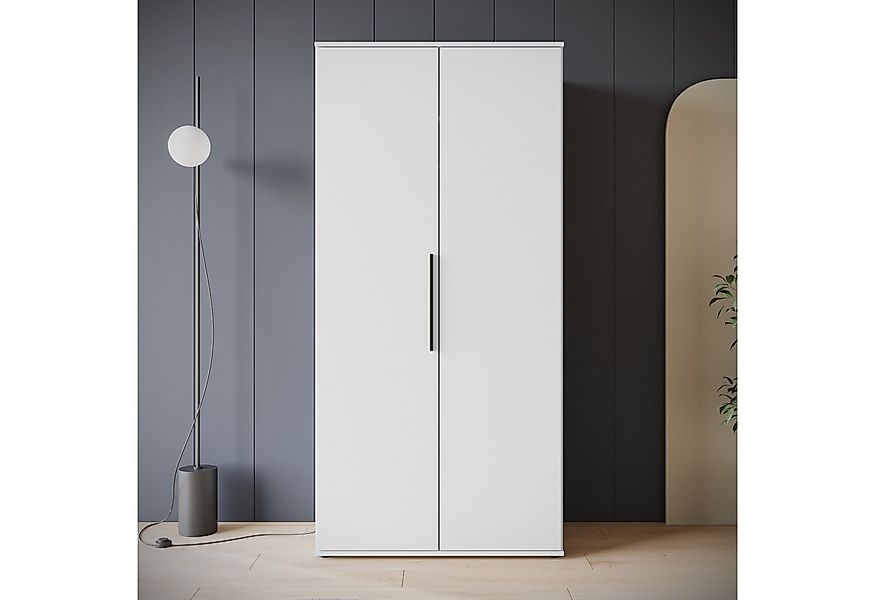 OTTO home "LAGOS Wäscheschrank, Garderobe, schwarze Griffe, Made in Europe" günstig online kaufen