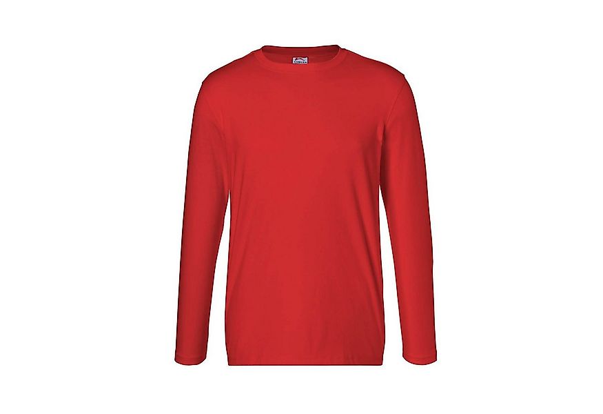 Kübler Longsleeve Kübler Shirts Longsleeve mittelrot günstig online kaufen