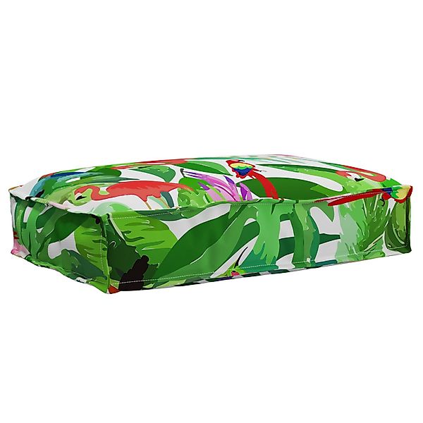 vidaXL Sitzauflage Palettenkissen für Sitzfläche Floral günstig online kaufen