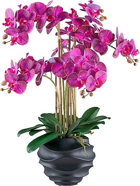 Kunstorchidee Orchidee Phalaenopsis, Creativ green, Höhe 70 cm, im Design-T günstig online kaufen