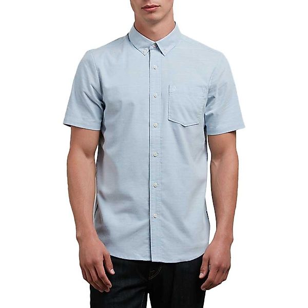 Volcom Everett Oxford Kurzarm-shirt S Wrecked Indigo günstig online kaufen