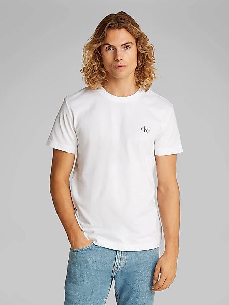 Calvin Klein Jeans T-Shirt "2 PACK MONOLOGO T-SHIRT", mit Rundhalsausschnit günstig online kaufen