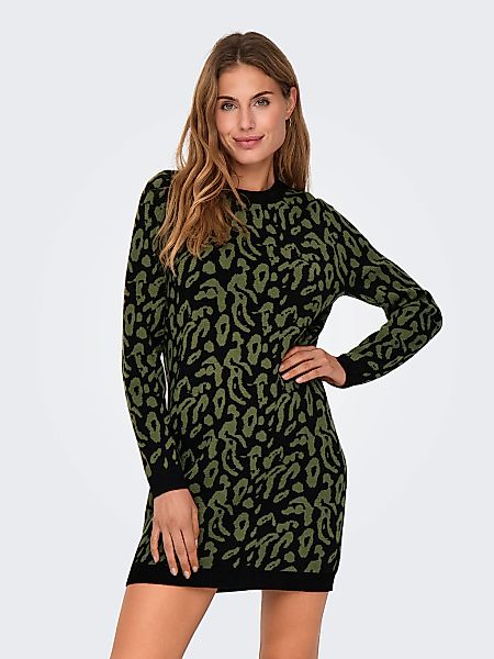 ONLY Strickkleid "ONLJENNI LS ANIMAL DRESS EX KNT" günstig online kaufen