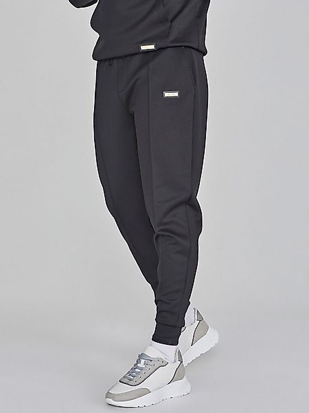Siksilk Jogger Pants SikSilk Herren Schwarze Smart Jogginghose günstig online kaufen