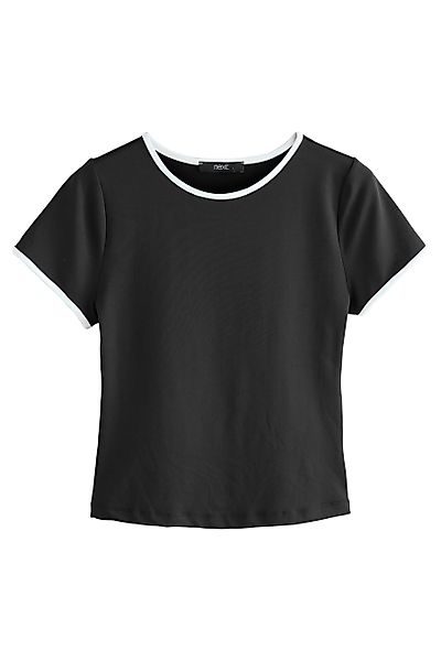 Next T-Shirt Slim Fit Kurzarm-T-Shirt mit günstig online kaufen
