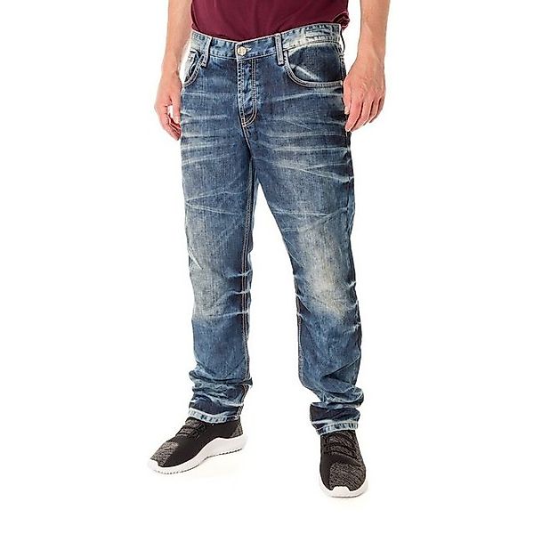 Cipo & Baxx 5-Pocket-Jeans Jeans in Straight-Fit, CD-328 günstig online kaufen