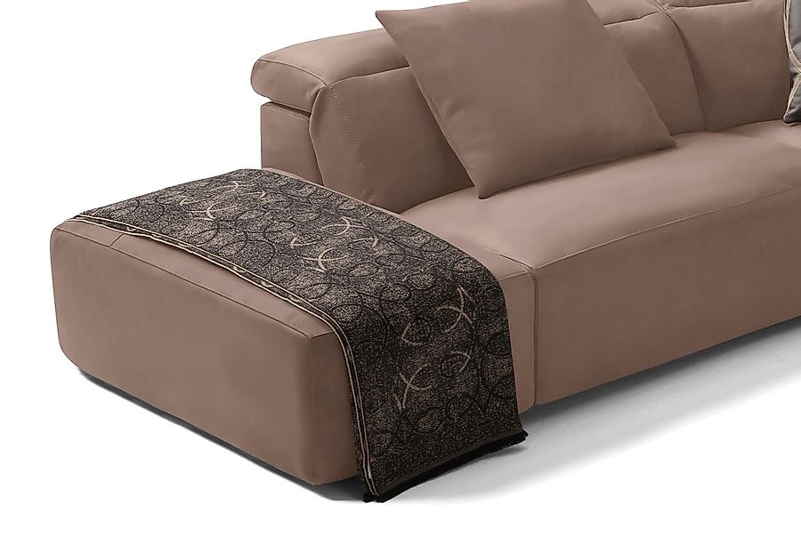 Egoitaliano Ecksofa »Beverly, extravangantes Designsofa mit erstklassigem S günstig online kaufen