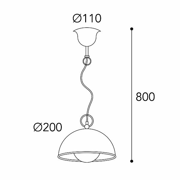 Hängeleuchte Circle gold / messing antik, Ø20cm günstig online kaufen