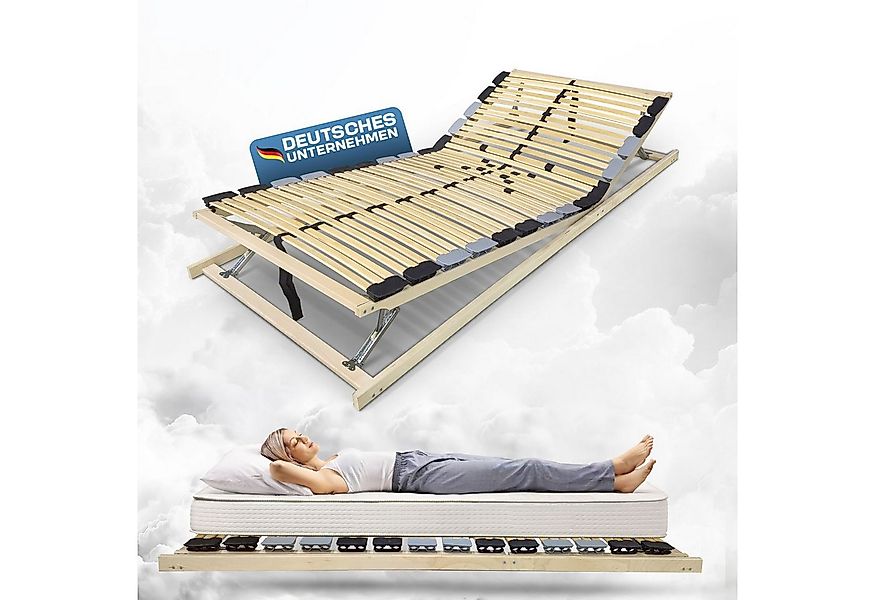 Lattenrost PREMIUM KF, Coemo, Kopfteil manuell verstellbar, Fußteil manuell günstig online kaufen