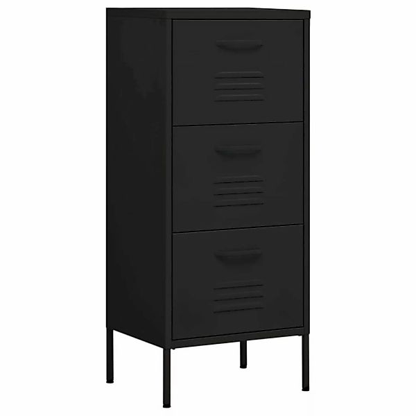 Lagerschrank Schwarz 42,5x35x101,5 Cm Stahl günstig online kaufen
