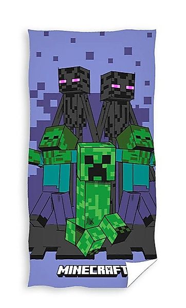 Minecraft Strandtuch Minecraft Badetuch Handtuch Strandtuch günstig online kaufen