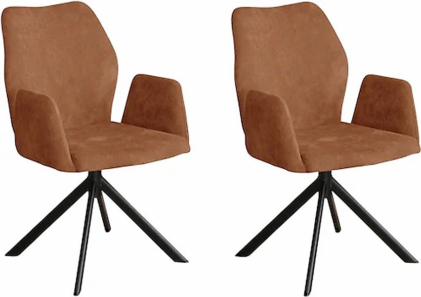 Home affaire Armlehnstuhl »Hacienda«, (Set), 2 St., Cord, moderner Cord Bez günstig online kaufen