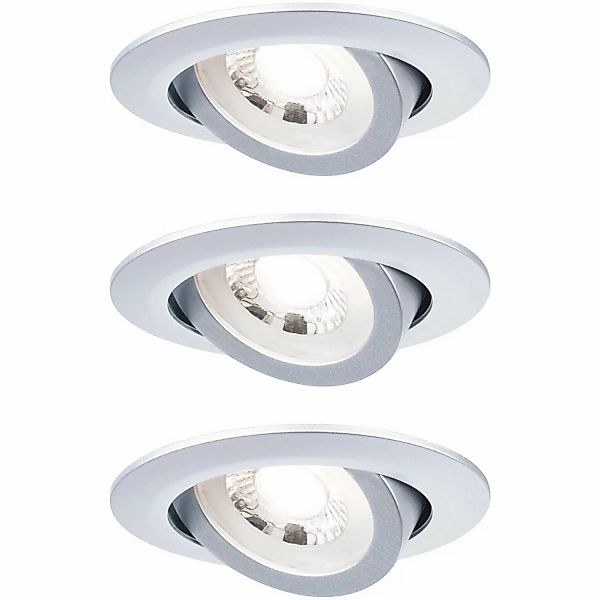 Paulmann LED Einbauleuchte, LED wechselbar, Warmweiß, günstig online kaufen