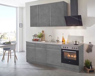 wiho Küchen Küchenzeile Chicago, mit E-Geräten, günstig online kaufen