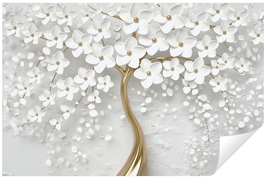 Wallarena Fototapete Baum Blumen 3D EFFEKT günstig online kaufen