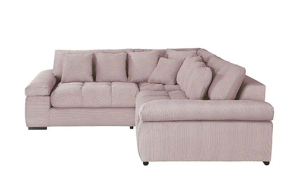 bobb Ecksofa  Hella ¦ rosa/pink ¦ Maße (cm): B: 284 H: 96 T: 284.0 Polsterm günstig online kaufen