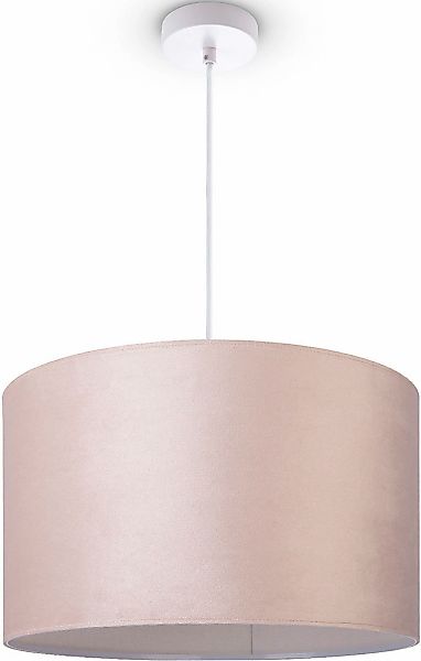 Paco Home Pendelleuchte »Hugo uni Color«, Leuchtmittel E27   ohne Leuchtmit günstig online kaufen