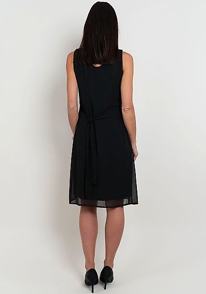 Seidel Moden Chiffonkleid mit Stoffgürtel, MADE günstig online kaufen