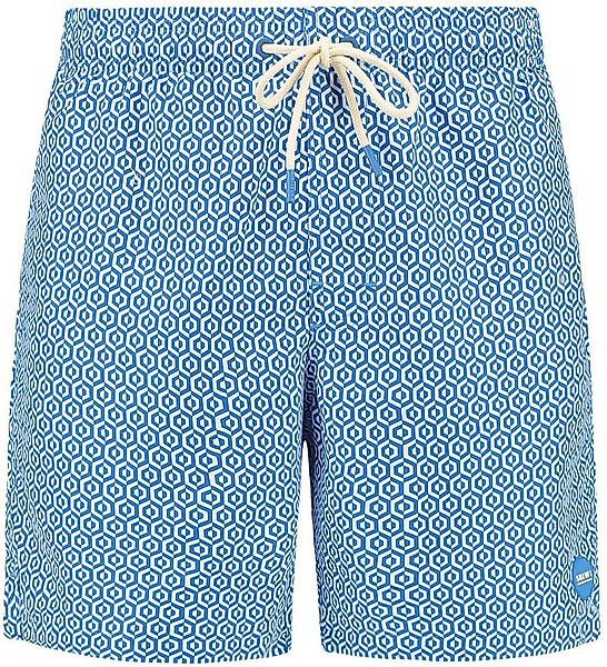 Shiwi Badeshorts Mike Geo Tile Kobaltblau - Größe L günstig online kaufen