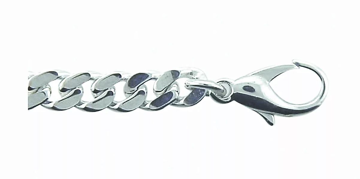 Adelia´s Silberarmband "925 Silber Flach Panzer Armband 21 cm", 21 cm 925 S günstig online kaufen
