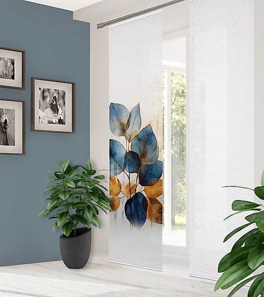 HOME in green Schiebegardine "THALIN" Paneelwagen 1 Stk. tlg. Bambusoptik, günstig online kaufen