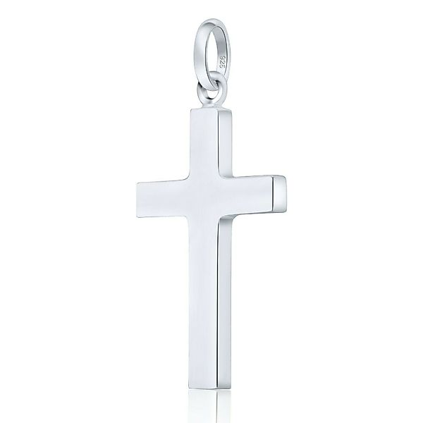 Kreuzanhänger Kreuz Anhänger 925 Sterlingsilber, Ösenbreite günstig online kaufen