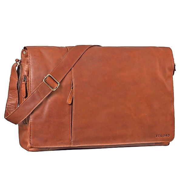 STILORD Laptoptasche "Maximus" XXL Ledertasche mit günstig online kaufen