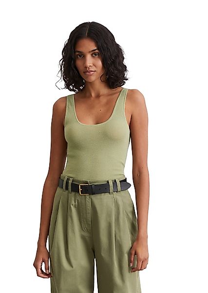 Marc OPolo Kurzarmpullover "aus softem Bio-Baumwolle-Mix" günstig online kaufen