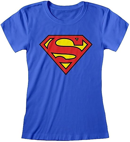 Superman T-Shirt Logo Fitted T-Shirt günstig online kaufen