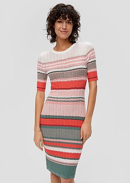 s.Oliver Minikleid Strickkleid aus Viskosestretch im Slim Fit günstig online kaufen