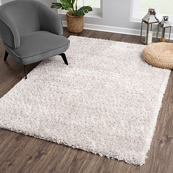 Sanat Hochflor-Teppich Porto, rechteckig, Höhe: 45 günstig online kaufen