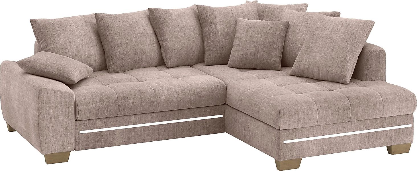 Mr. Couch Ecksofa "Nikita II, L-Form" mit RGB-LED Beleuchtung, wahlweise mi günstig online kaufen