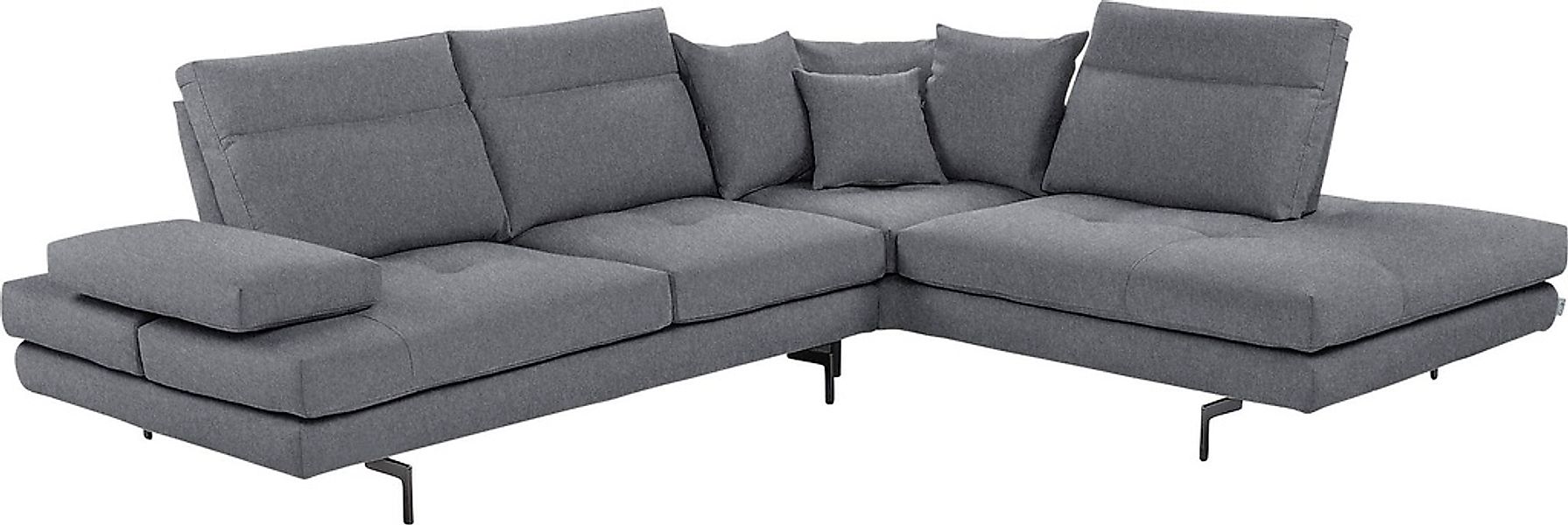 CALIA ITALIA Ecksofa "Toby Wing, Komfortsofa mit Sitzkomfort der Extraklass günstig online kaufen