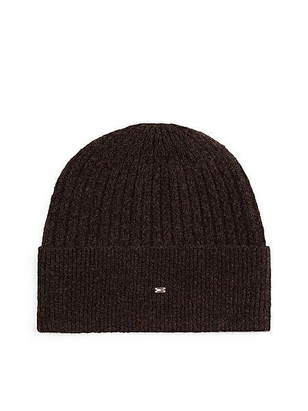 Tommy Hilfiger Beanie TH CABLE ENAMEL FLAG BEANIE Regular fit günstig online kaufen