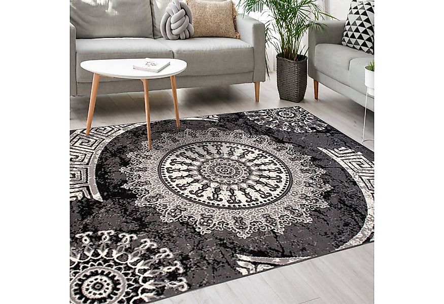 Mazovia Designteppich Modern Teppich Kurzflor Wohnzimmerteppich Robust und günstig online kaufen