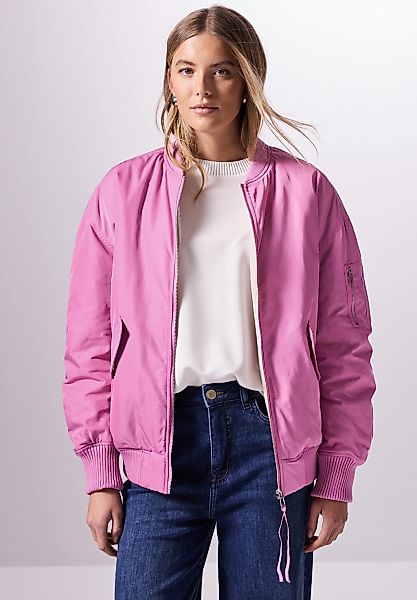 STREET ONE STUDIO Blouson, ohne Kapuze, mit Rundhalsausschnitt günstig online kaufen