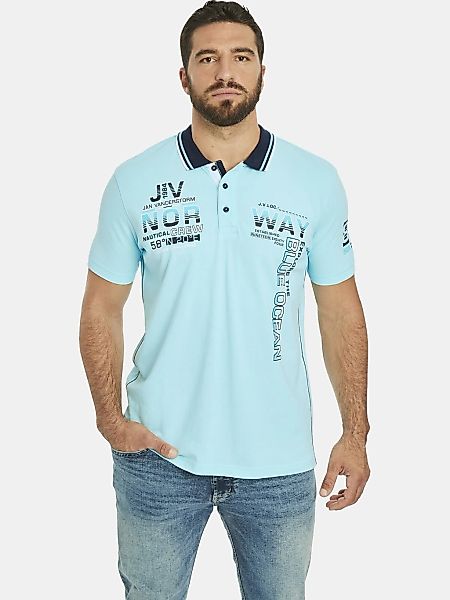 Jan Vanderstorm Poloshirt "Poloshirt JERKER" 1 Stk. aus weichem Baumwoll-Pi günstig online kaufen