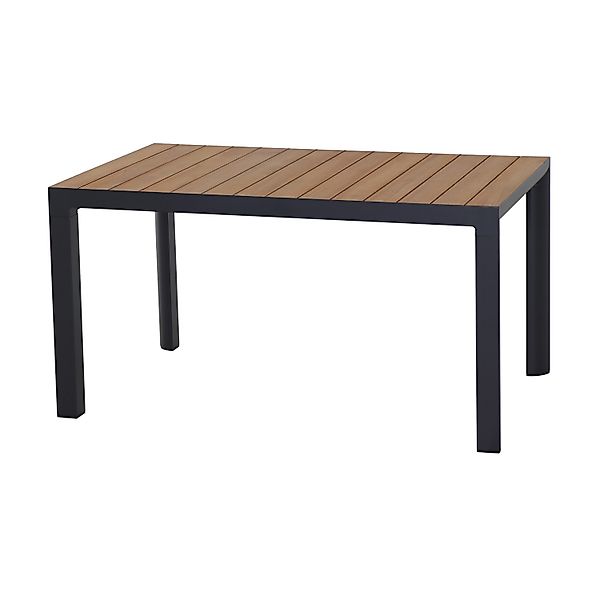 Siena Garden Gartentisch Silva Rechteckig Holz Teak 90 cm x 140 cm günstig online kaufen