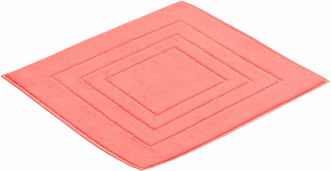 Vossen Badematte »Feeling« Höhe 10 mm beidseitig nutzbar   fußbodenheizungs günstig online kaufen