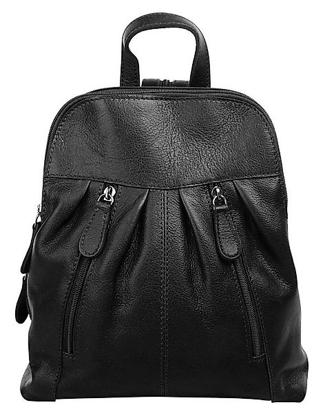 Cluty Cityrucksack, echt Leder günstig online kaufen