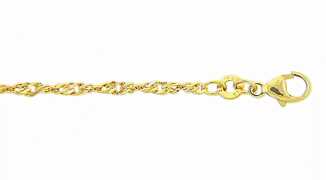 Adelia´s Goldkette "333 Gold Singapur Halskette 45 cm Ø 2,4 mm", Goldschmuc günstig online kaufen