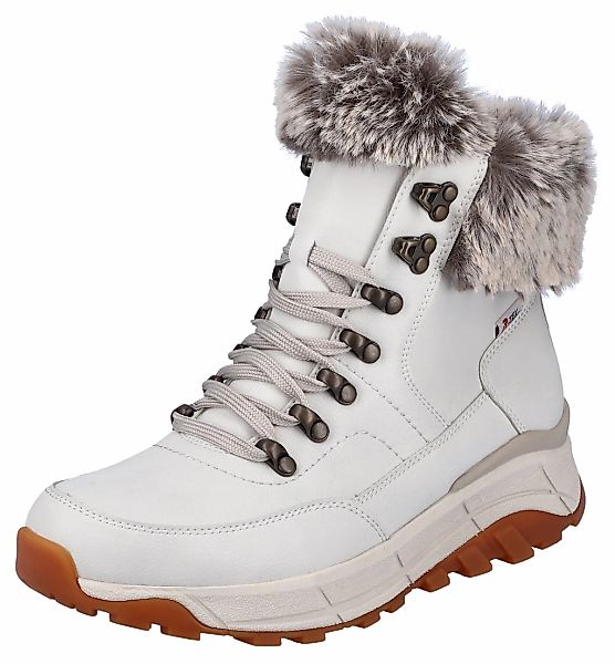 RIEKER Sport Hightop Sneaker, Schnürboots, Winterschuh mit Lammwollfutter günstig online kaufen